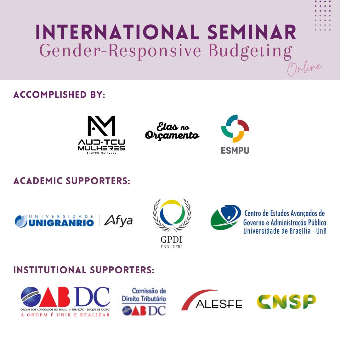 Seminário Internacional de Orçamento Sensível a Gênero
